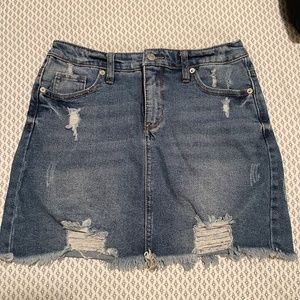 Jean skirt